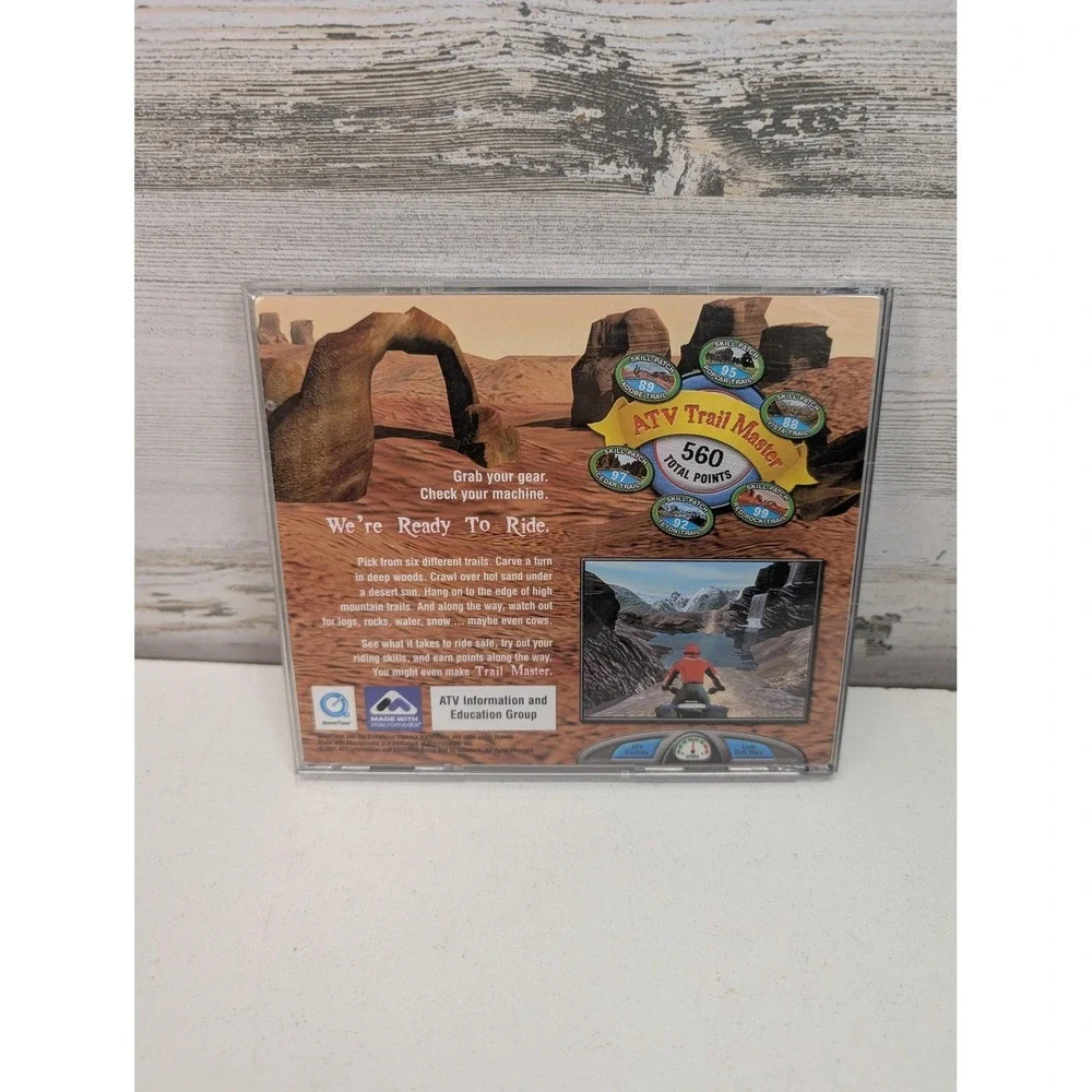 ATV Rally PC Game Manual Included ATV Information‎ And Education Group 2001